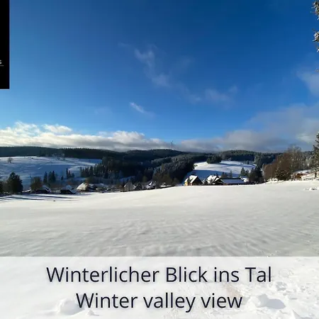 Auszeit Black Forest: Panoramic Retreat With Indoor Pool And Sauna Apartment Schonach im Schwarzwald